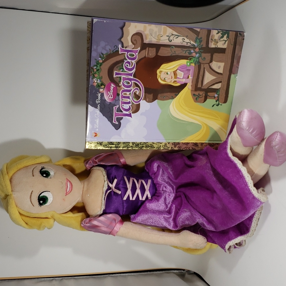 Rapunzel Doll & Book Set